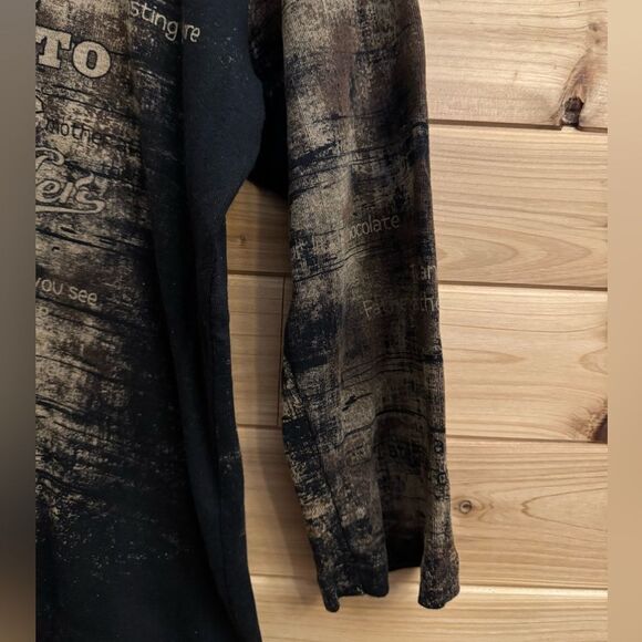 Y2K Vintage Cactus Size Large Chocolate Graphic All Over Print Tee - Picture 5 of 12